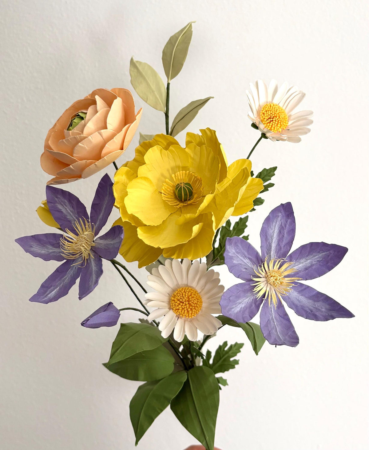 Sunlight Bouquet - Paper Flowers - Handmade Eco Friendly