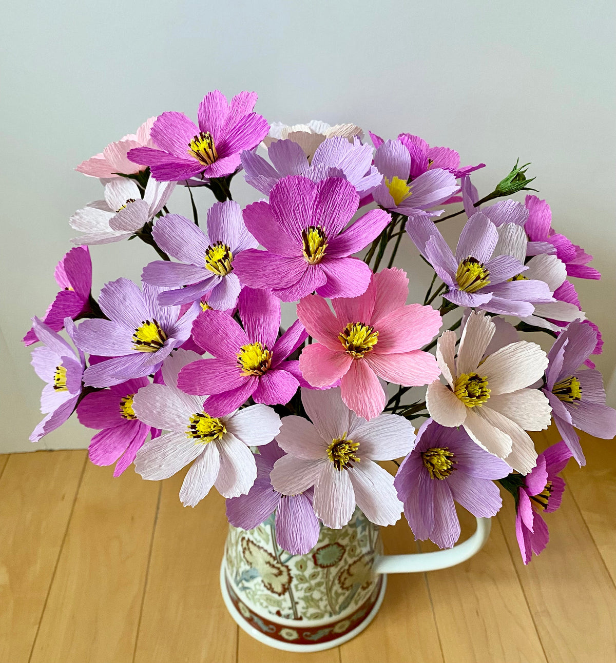 Cosmos Paper Flowers - Handmade Eco Friendly