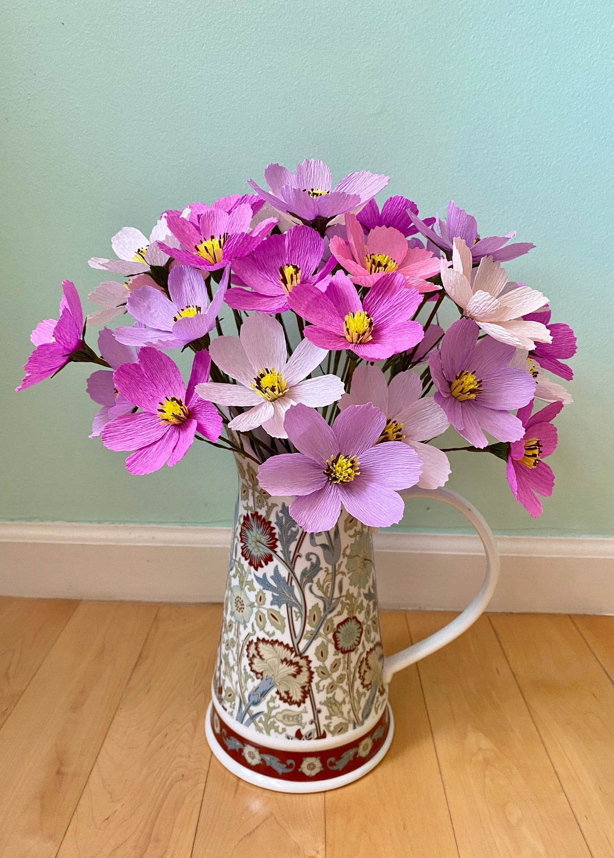 Cosmos Paper Flowers - Handmade Eco Friendly