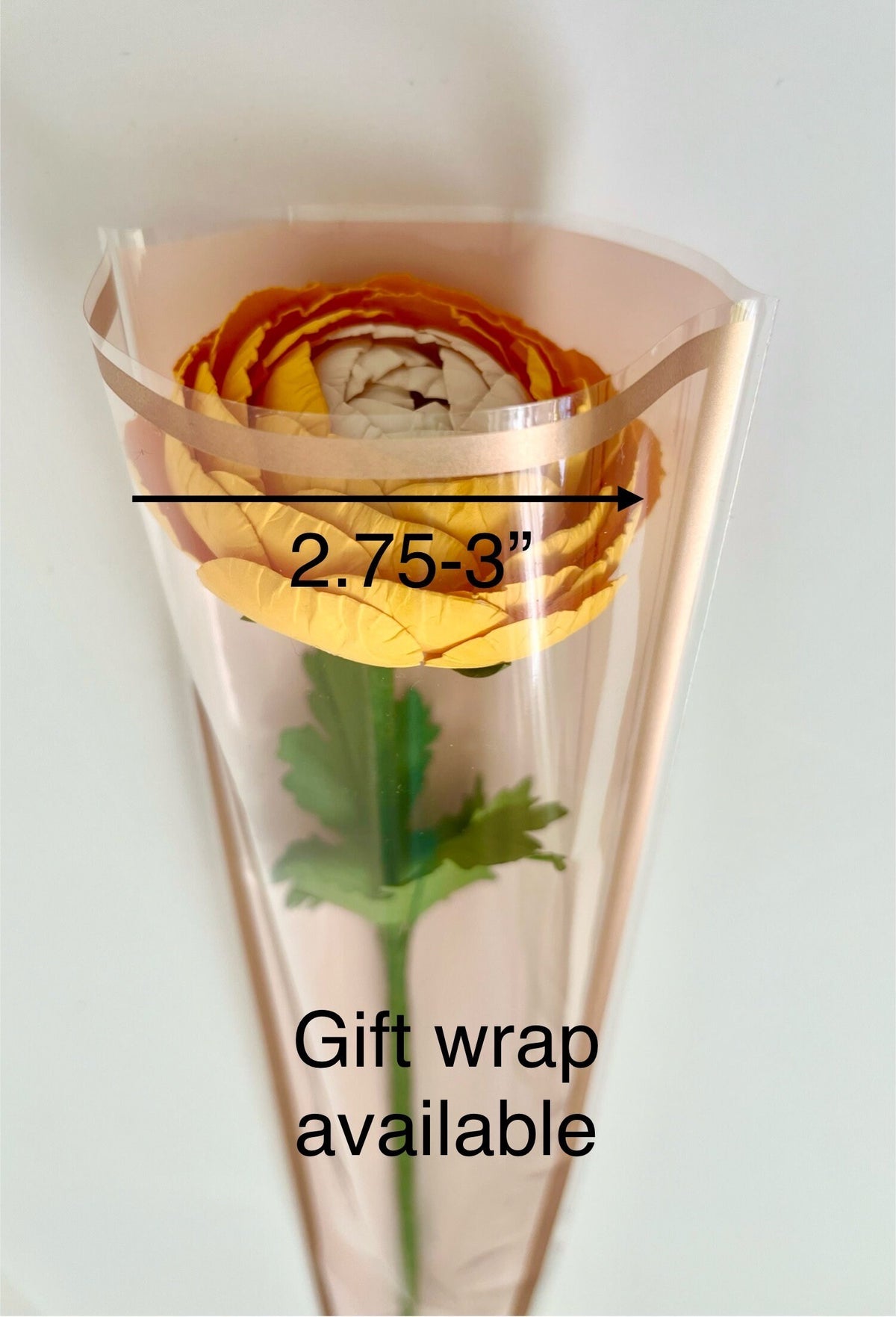 Ranunculus Paper Flowers - Handmade Eco Friendly